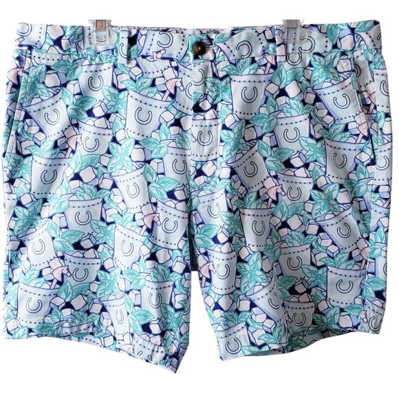 *READ* VINEYARD VINES for the 145th Kentucky Derby "Shorts" Mint Julip Men's 38 - Picture 1 of 15